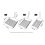 Stainless Steel Hot Dog Roller Rack Type B 8
