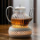 Ceramic Teapot Warmer with Cork Cushion 1pc 6