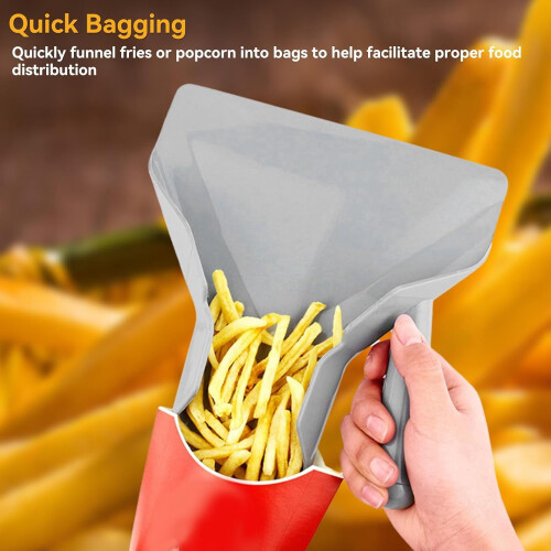 Popcorn Scoop Stainless Steel 1 Piece 2