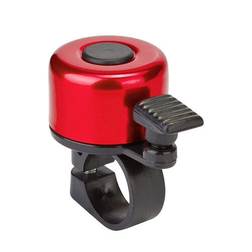 Jacenvly bike bell for handlebars, loud ring, 1 piece 2