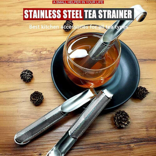 Stainless Steel Tea Diffuser Long Handle 2PCS 1
