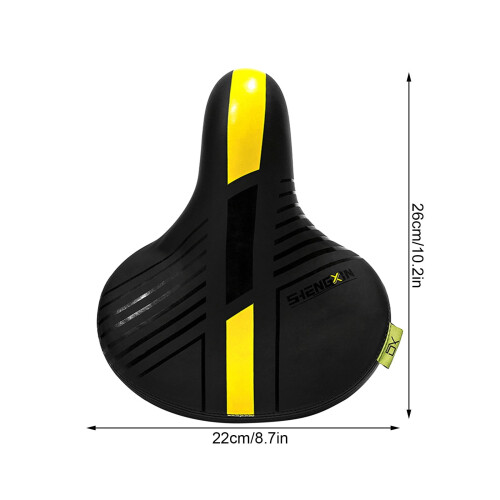Jacenvly bicycle saddle mountain bike thickened soft cushion 2