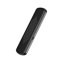 (Black) Under Pillow Speaker Bluetooth-5.1 Rechargeable Bone Conduction Sound Soundbar
