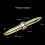 (Rose gold) Multi-Function Cool Fidget Spinner Fingertip Gyro Pen with LED Light Anti Stress 3
