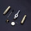 (Blue) Multi-Function Cool Fidget Spinner Fingertip Gyro Pen with LED Light Anti Stress 4
