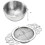 Stainless Steel Tea Strainer with Handle 6 Pack 2