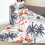 Grey flamingo reflection throw blanket 50x40 inch 6