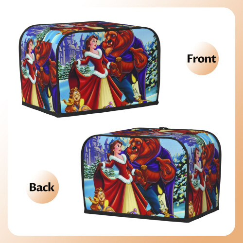 Beauty and the Beast Toaster Cover 2-Slice Polyester 1
