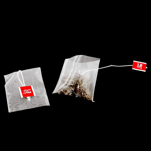 Tea Filter Bags Nylon Unbleached Paper 100 pcs 1