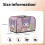 Kuromi toaster cover 2-slice polyester dust and fingerprint 4