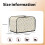 Floral Toaster Cover 2-Slice Polyester Dust and Fingerprint 4