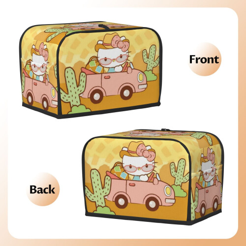 Hello Kitty toaster cover 2-slice polyester 1
