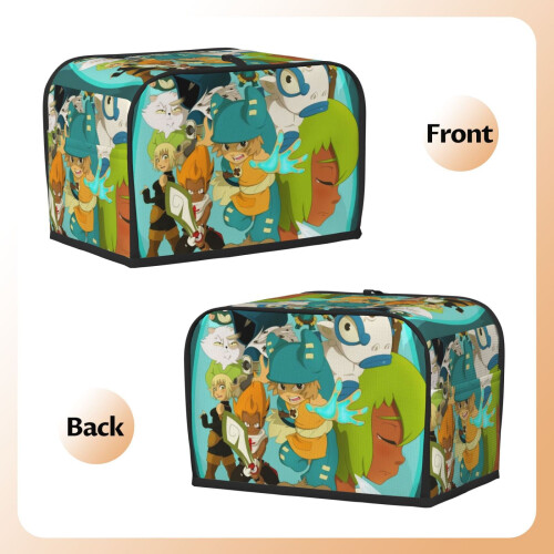 Wakfu toaster cover 2-slice polyester dust and fingerprint 1