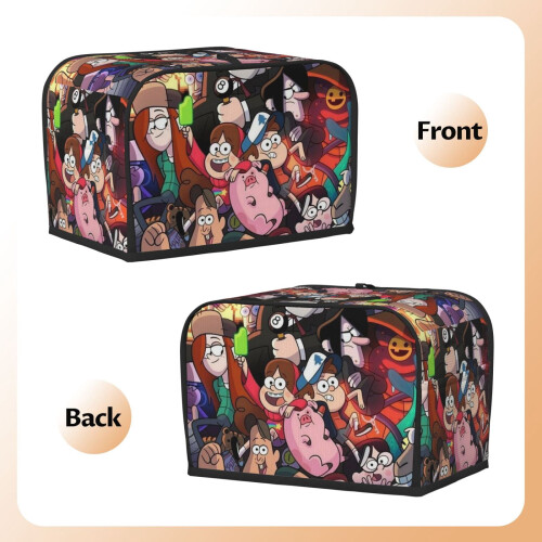 Gravity Falls toaster cover 2-slice polyester 1