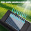 Solar Outdoor Wall Lights with Motion Sensor 3 Modes 6