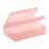 Clear stackable pencil box with snap-tight lid 1 pack 4