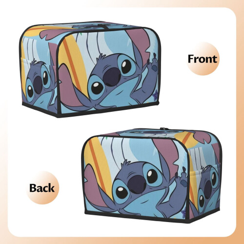 Stitch Toaster Cover 2-Slice Polyester Dust and Fingerprint 1