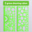 Jacenvly Halloween Decoration Set Geometric Ruler Protractor 2