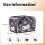 Kuromi toaster cover 2-slice polyester dust and fingerprint 4