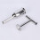 Stainless Steel Sausage Stuffer Kit Small 2