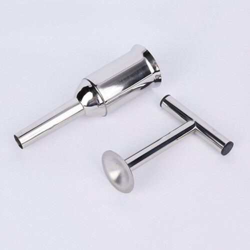 Stainless Steel Sausage Stuffer Kit Small 1