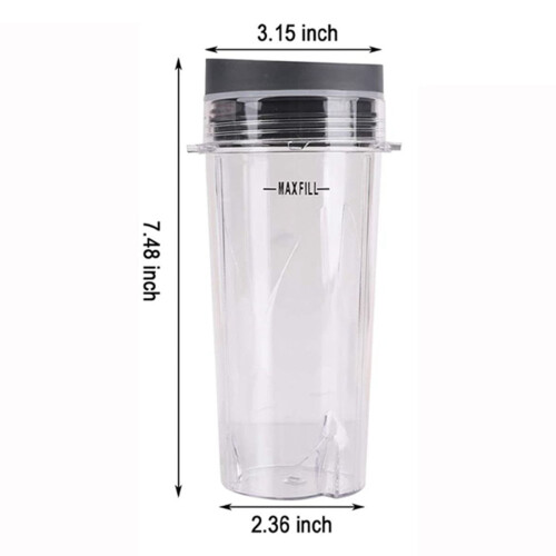 16 oz cup with four lids for BL660 BL770 BL740/QB3000 (2 1
