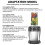 16 oz cup with four lids for BL660 BL770 BL740/QB3000 (2 8