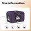 Kuromi toaster cover 2-slice polyester dust and fingerprint 4