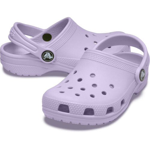 Crocs (, ) Crocs Classic Toddler EVA Kid's Lavender Clogs 2