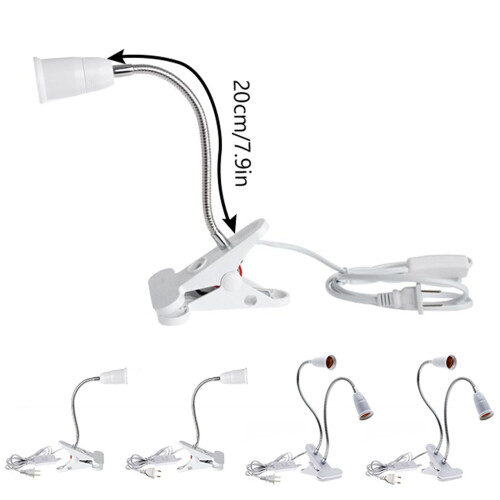 Portable LED Night Light Lamp with Clip PC Material 2