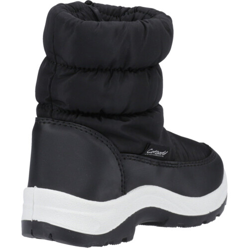 Cotswold (, ) Cotswold Tirely Textile Women's Black Wellington Boots 1