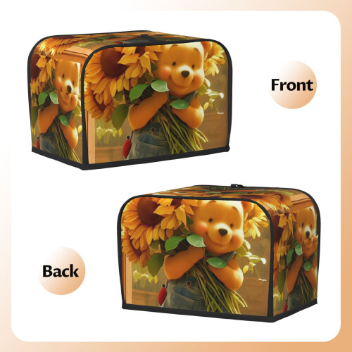 Winnie the Pooh toaster cover 2-slice polyester 1