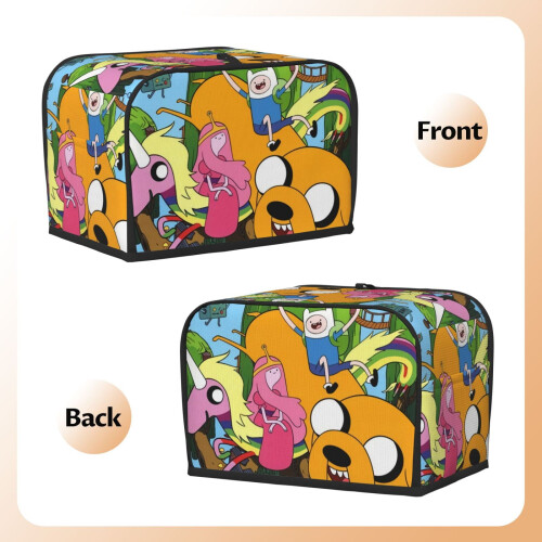 Adventure Time toaster cover 2-slice polyester 1