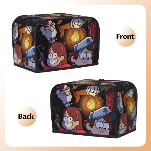 Gravity Falls toaster cover 2-slice polyester 1