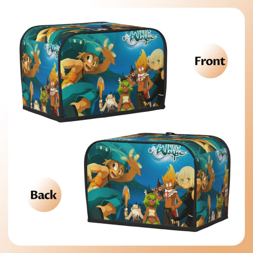 Wakfu toaster cover 2-slice polyester dust and fingerprint 1