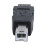 USB Printer Adapter A-Female to B-Male Black 4