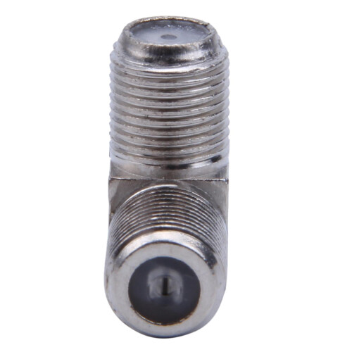F-Type Female to Female 3-Way RF Adapter 2 pcs 2