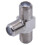 F-Type Female to Female 3-Way RF Adapter 2 pcs 4