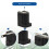 DC Power Jack Socket 2.1mm Barrel Type PCB Mount 10pcs 6