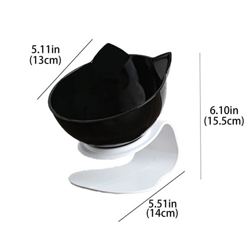 Jacenvly Dog Slow-Feed Spine Bowl 1 Piece 2