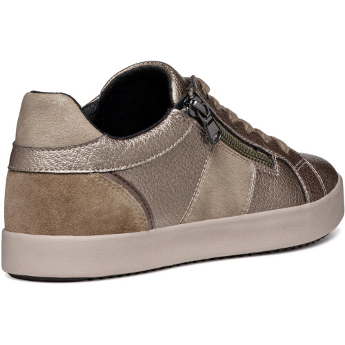 Geox (, ) Geox D Blomiee E Women's Taupe Trainers 1