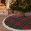 Christmas tree skirt plaid 48 inch 8