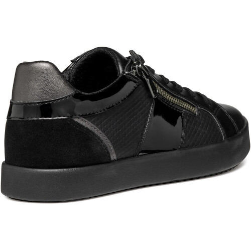 Geox (, ) Geox D Blomiee E Women's Black Trainers 1
