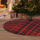 Christmas Tree Skirt Plaid 36 Inch 8
