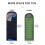 Sleeping Bag, Lightweight, Waterproof, 3 Seasons, Backpacking, with Compression Bag 4