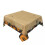 Halloween pumpkin tablecloth white square 2