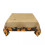 Halloween pumpkin tablecloth white square 3