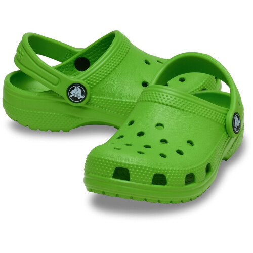 Crocs (, ) Crocs Classic Toddler EVA Kid's Crocs Green Clogs 2