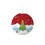 Christmas Honeycomb Balls Red White 3D Ornament Set 3