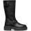 Geox (, ) Geox D Spherica EC7 Leather Women's Black Boots 5